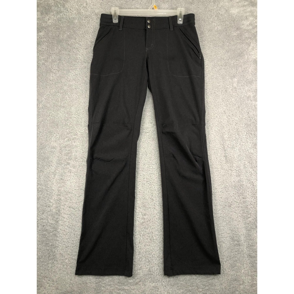 Kuhl Pants Womens 6 (30x31.5) Gray Bootcut Zip Pockets Low Rise